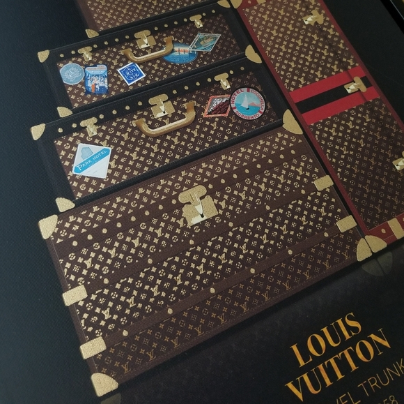 ❗Louis Vuitton Travel Trunks Canvas Wall Art❗ - Picture 3 of 10
